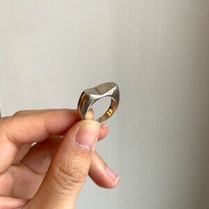 Wolf Circus Sterling Silver Twin Peaks Rings Size 5